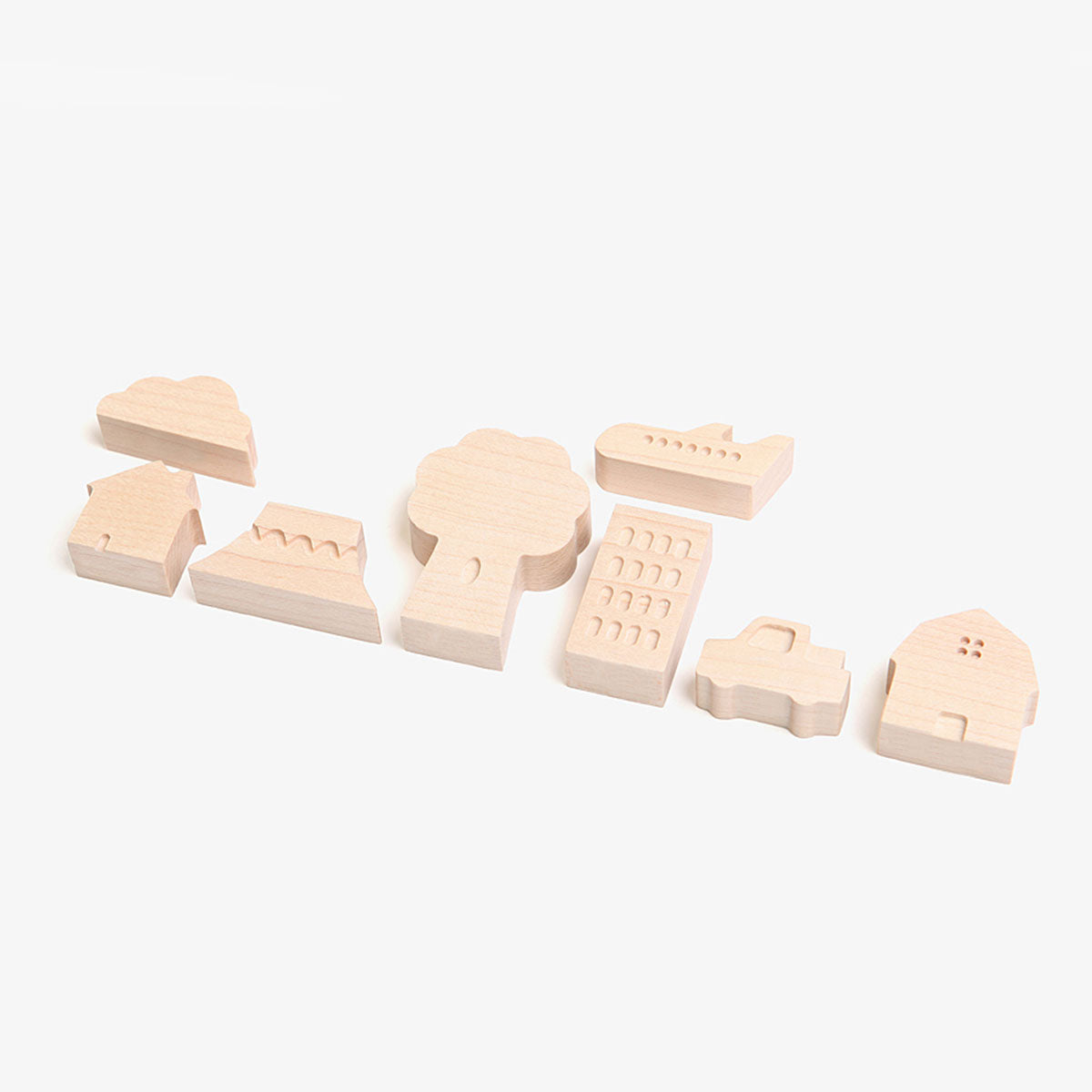 Small Ville (Country) - Magnet (Beech)