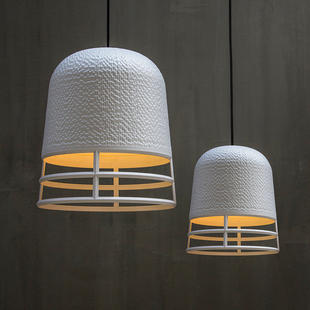 Large Carver Lamp Wireframe
