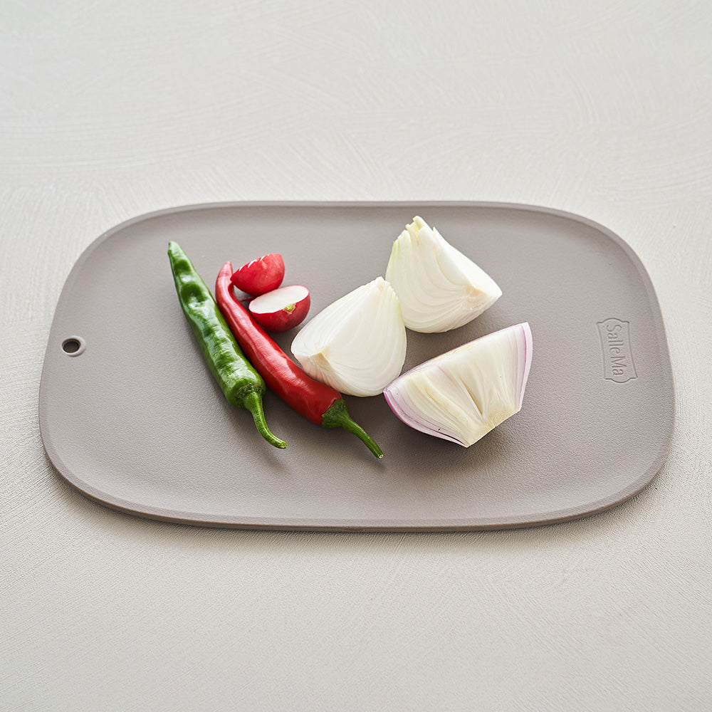 Macaron TPU Cutting Board in Warm Grey