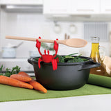 Red - Spoon Holder and Steam Releaser