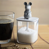 Lucky Mouse Seasoning Container & Spoon