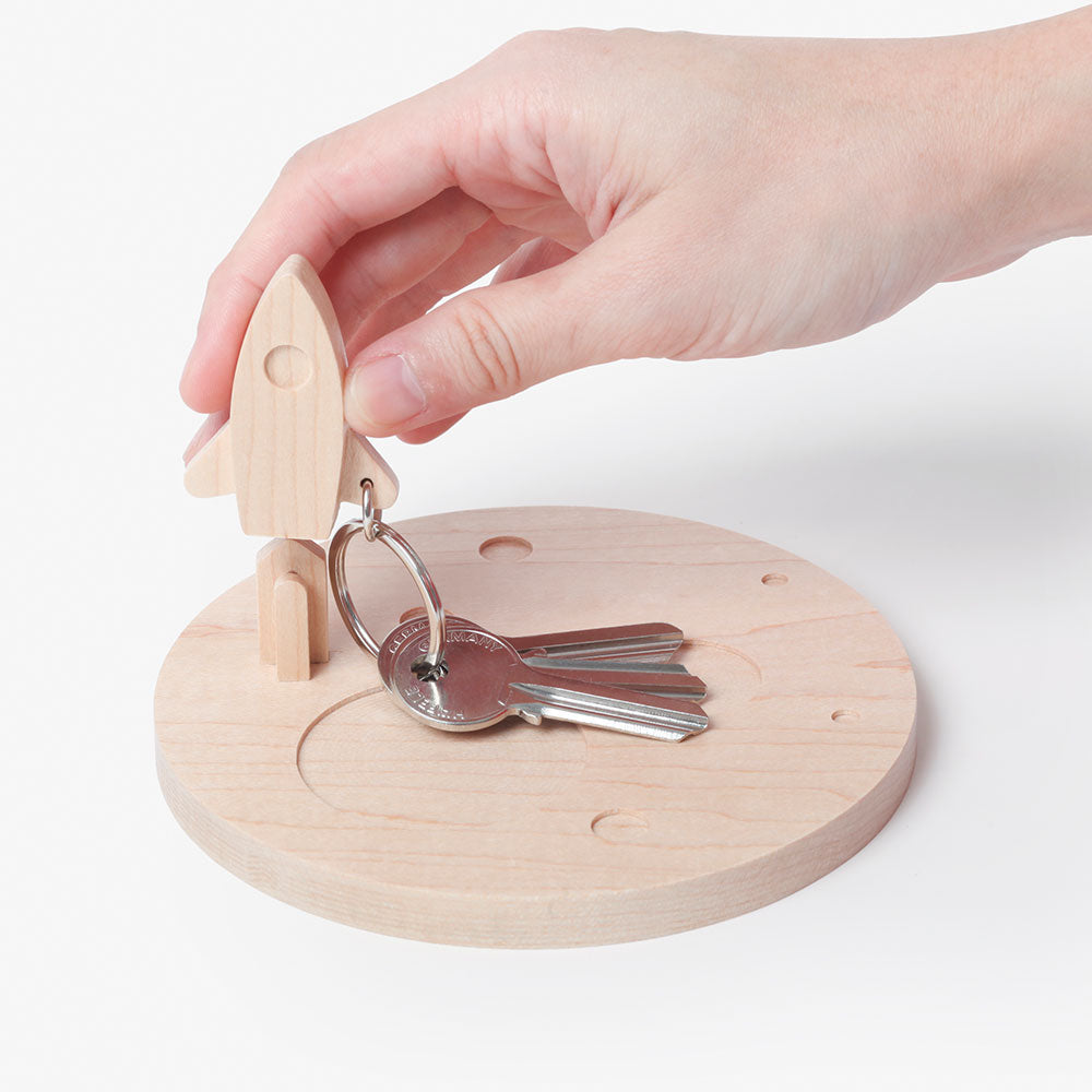 Apollo - Key Chain and Dock  (Maple)