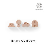 Small Ville (Country) - Magnet (Beech)