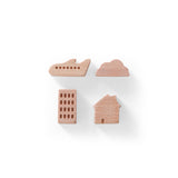 Small Ville (Town) - Magnet (Beech)