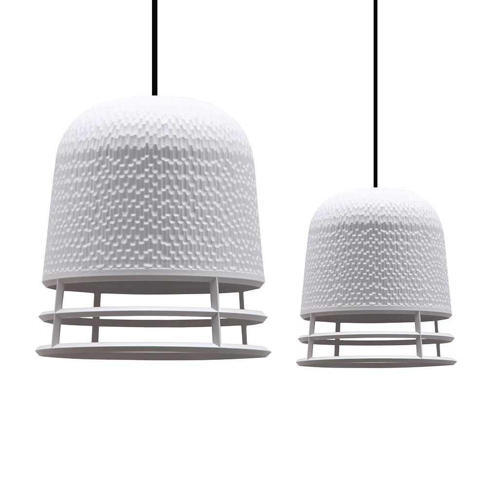 Large Carver Lamp Wireframe