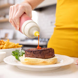 Leak-Proof Condiment Squeeze Bottle