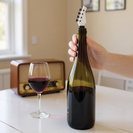 Cork N' Roll - Wine Stoppers (Set of 2) by OTOTO