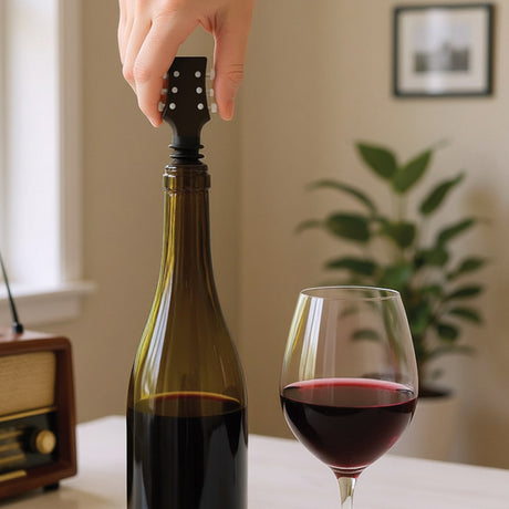 Cork N' Roll - Wine Stoppers (Set of 2) by OTOTO