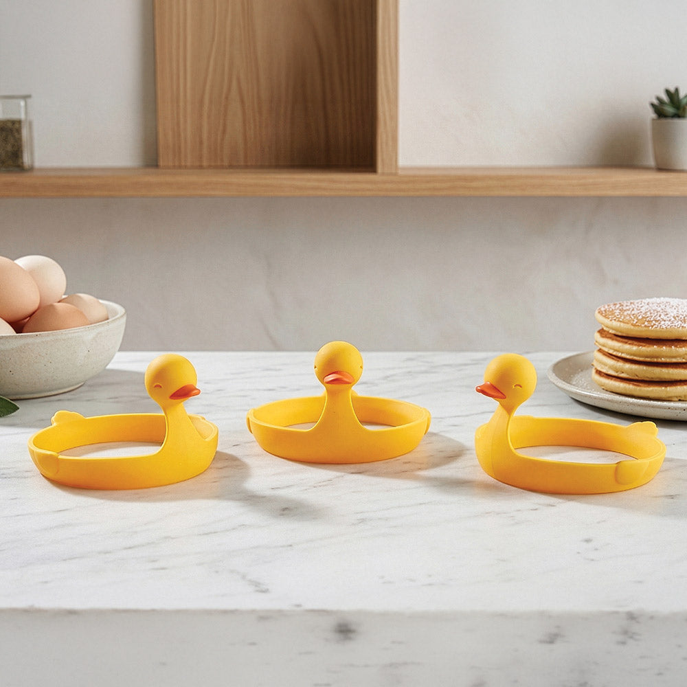 Sunny Side Duck - Egg Rings (Set of 3)