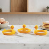 Sunny Side Duck - Egg Rings (Set of 3)