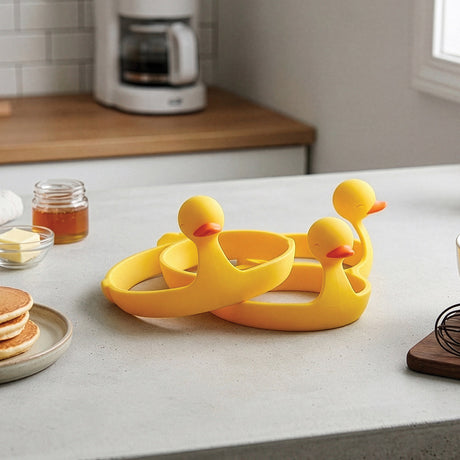 Sunny Side Duck - Egg Rings (Set of 3) by OTOTO